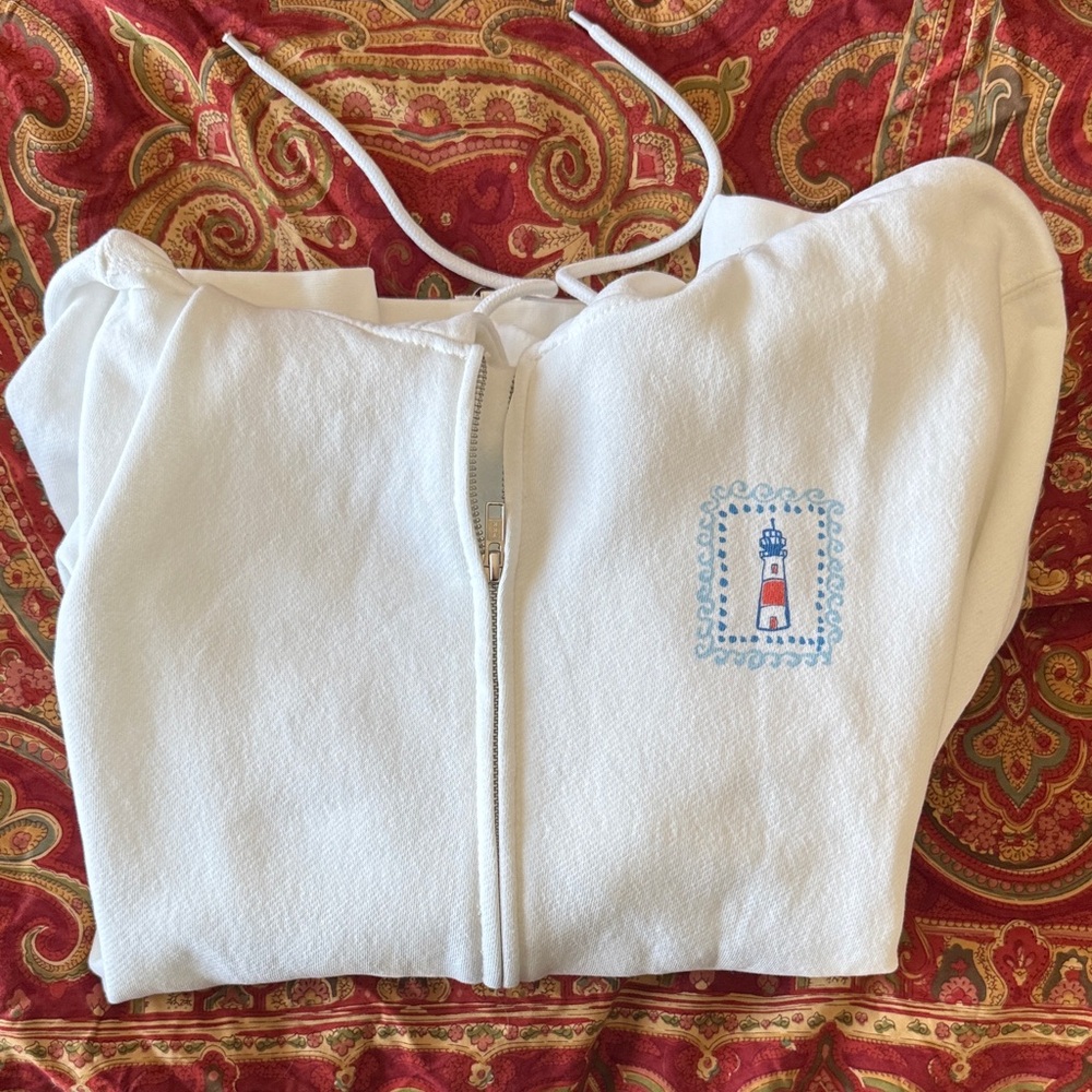 Roller rabbit Nantucket zip up